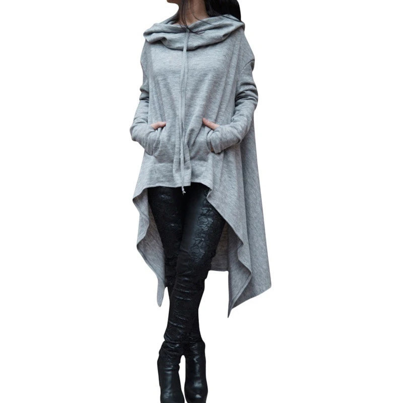 Winter Autumn Fashion Oversize Hoodies Sweatshirt Women Loose Hoody Mantle Hooded Pullover Outwear Coat Vestidos Mujer Shirts