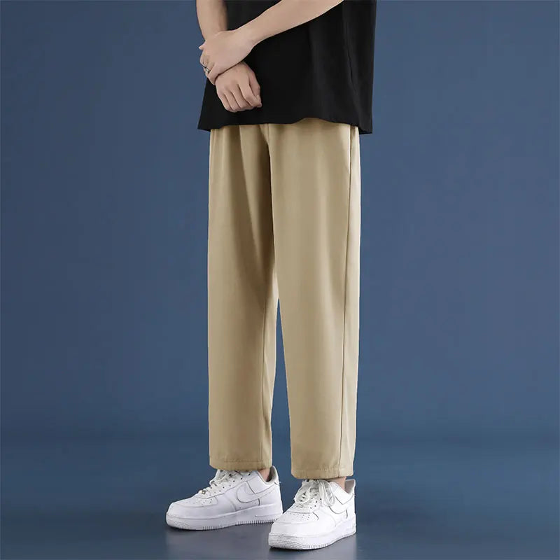 Harem Casual Men Pants Jogger Drawstring Men's Pant Streetwear Japanese Fashion Trousers for Man