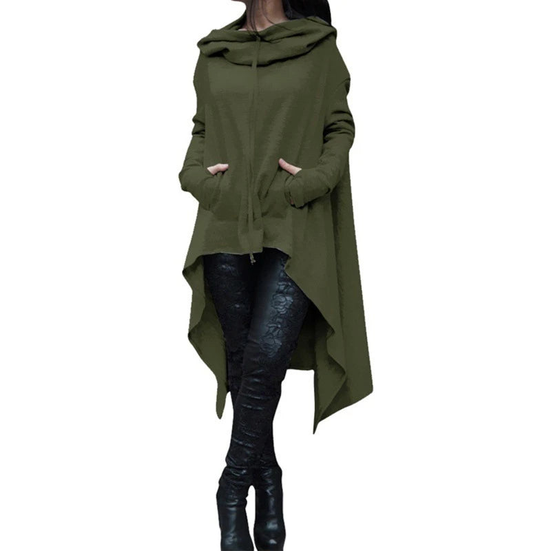 Winter Autumn Fashion Oversize Hoodies Sweatshirt Women Loose Hoody Mantle Hooded Pullover Outwear Coat Vestidos Mujer Shirts