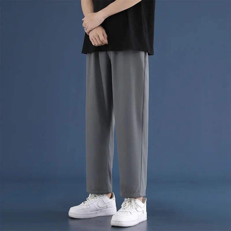 Harem Casual Men Pants Jogger Drawstring Men's Pant Streetwear Japanese Fashion Trousers for Man