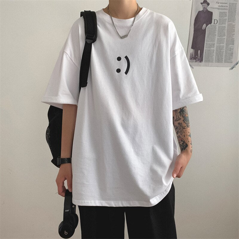 Men's casual half sleeve t-shirt, size M-3XL, summer chic top with print, stylish fashion tee.