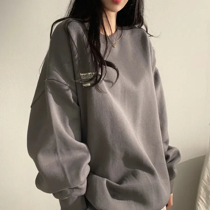 New Oversized Hoodie Women Sweatshirts Long Sleeve Hoodies Casual Letter Print Loose Pullovers Harajuku Sweatshirt Female Ins