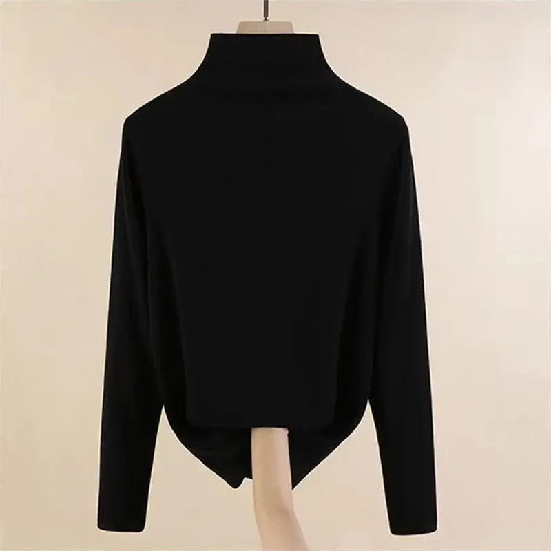 2023 Autumn/Winter New Korean Elegant Matching Set Women's Fashion Cross Knit Sweater+Bottom Shirt+Strap Dress Three Piece Suit