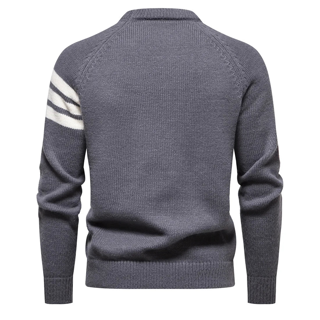 Spring Autumn Mens Sweater Round Neck Tight Casual Japanese Knitted Pullover Harajuku Men Sweater Knitted Sweaters Man Clothes