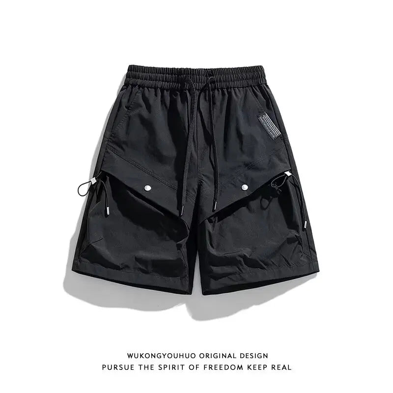 Men's Sports Shorts Cargo Shorts Pants Oversize Bermudas Men Black Homme Classic Clothing Beach Shorts Male Track Shorts Clothes