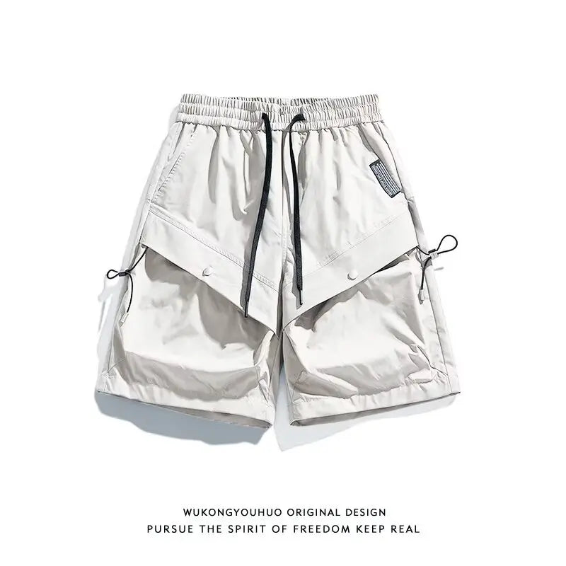 Men's Sports Shorts Cargo Shorts Pants Oversize Bermudas Men Black Homme Classic Clothing Beach Shorts Male Track Shorts Clothes