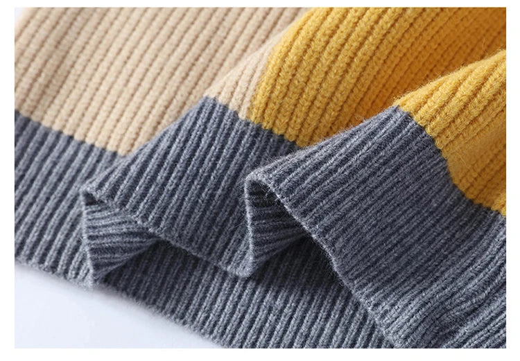 Pullovers Men's Clothing Fashion Sweater For Men Men's Sweat-shirt Knit Autumn Casual Hombre Warm Solid Spring Male Streetwear