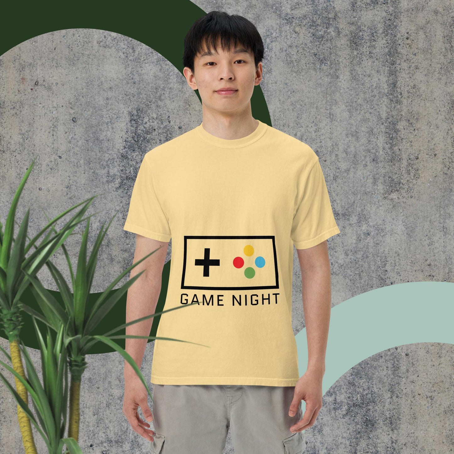 Game2024 garment-dyed heavyweight t-shirt