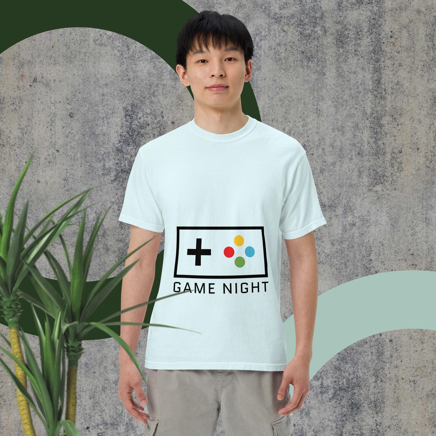 Game2024 garment-dyed heavyweight t-shirt