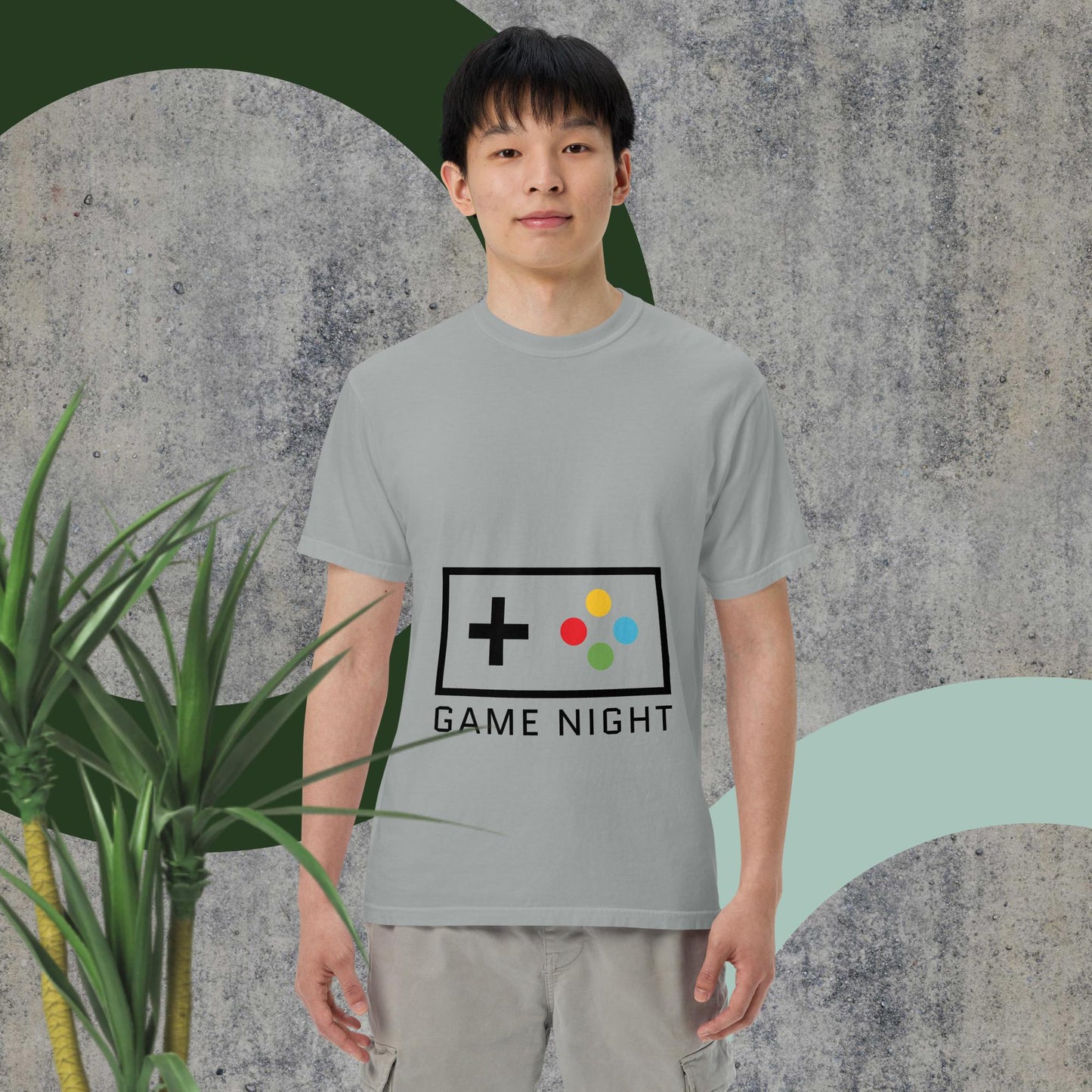 Game2024 garment-dyed heavyweight t-shirt