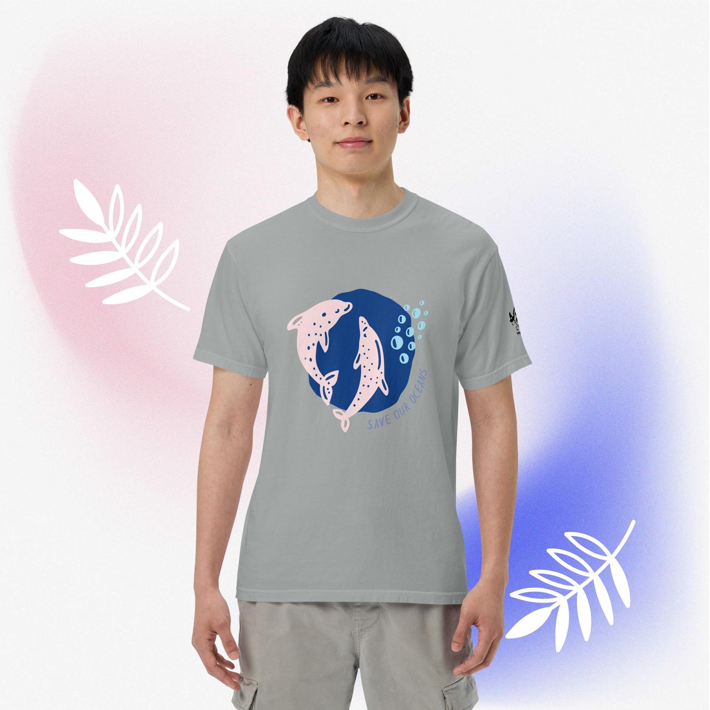 2024 ocean garment-dyed heavyweight t-shirt