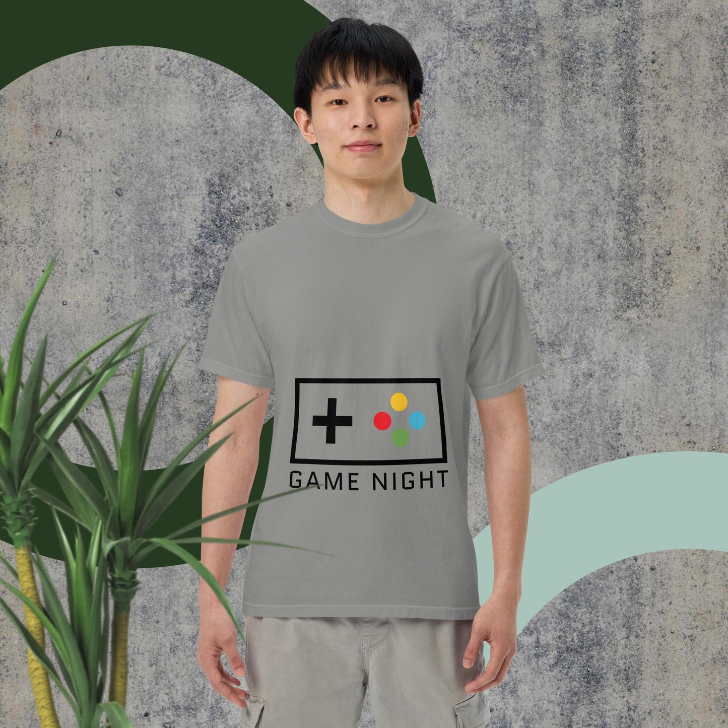 Game2024 garment-dyed heavyweight t-shirt