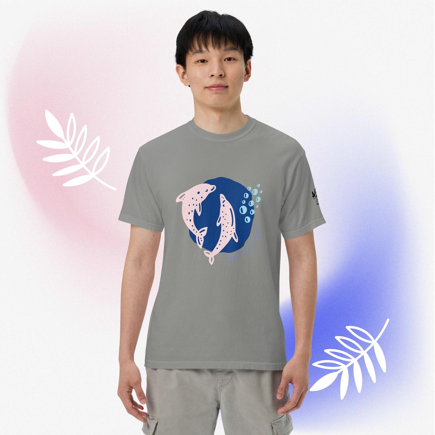 2024 ocean garment-dyed heavyweight t-shirt