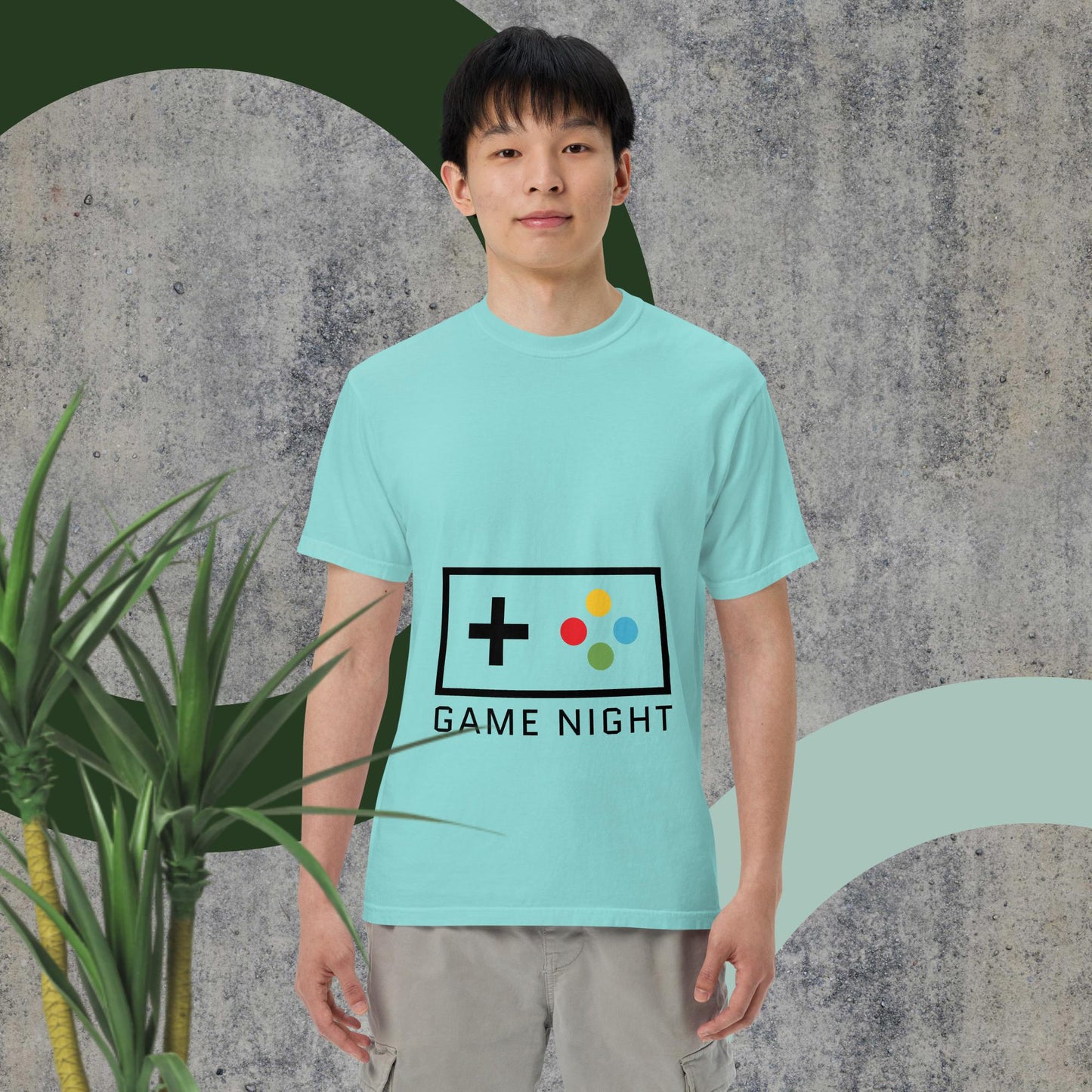 Game2024 garment-dyed heavyweight t-shirt