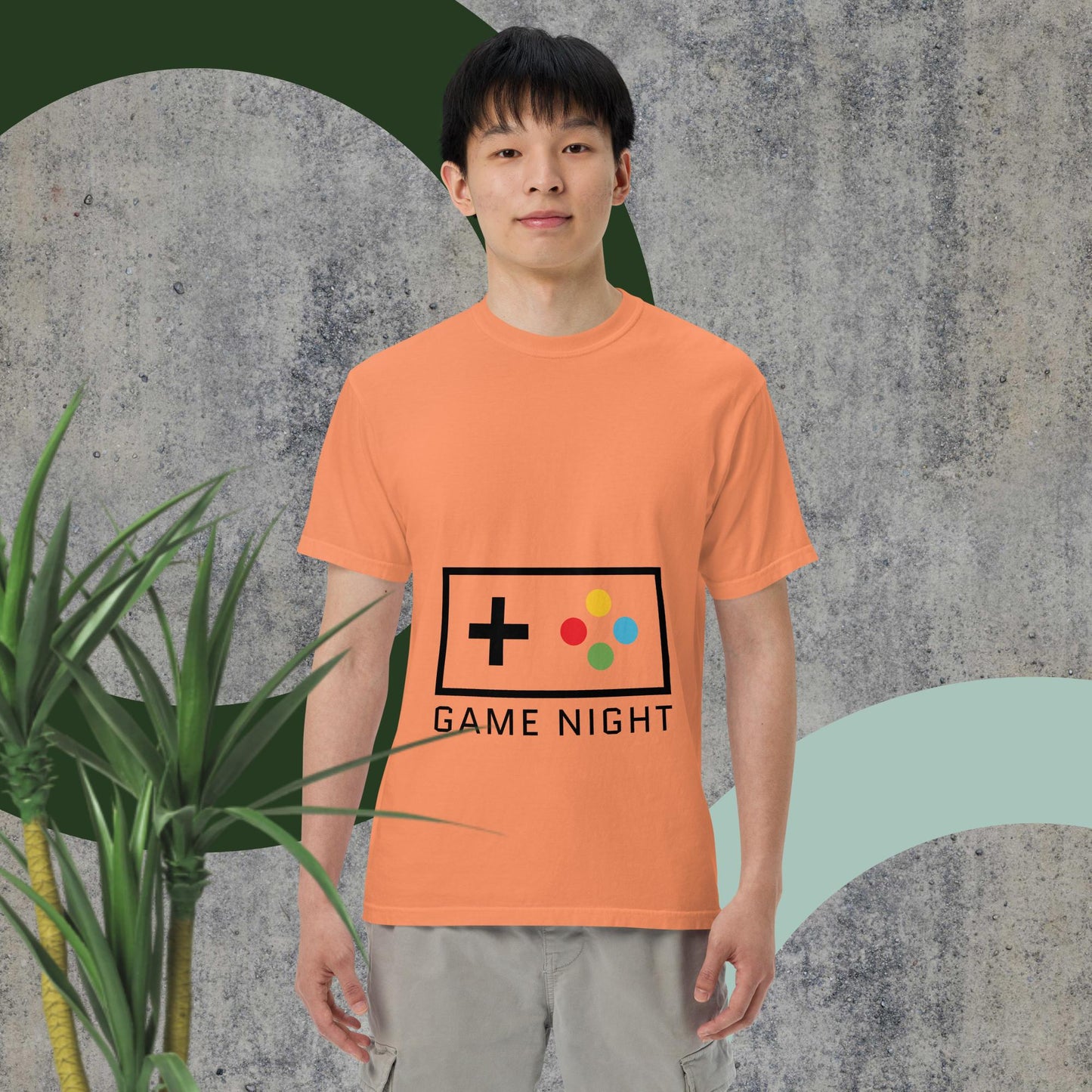 Game2024 garment-dyed heavyweight t-shirt